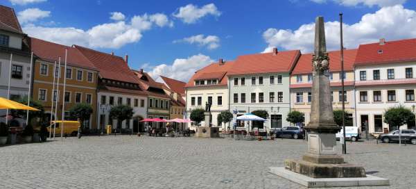 Rundgang durch Hoyerswerd: Wetter und Jahreszeit