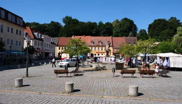 Markt in Bad Muskau