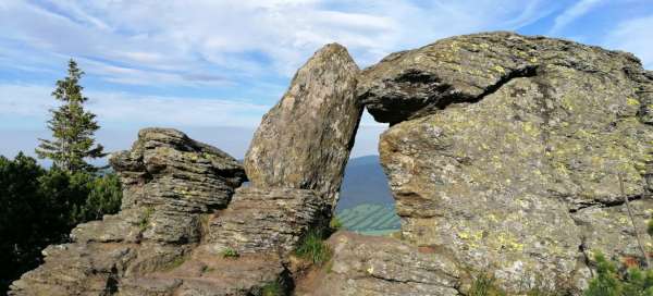 Filipovice-wandeling - Stenen raam