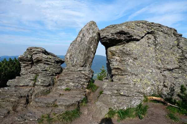 Ventana de piedra