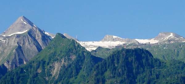 Kitzsteinhorn-Gletscher: Wetter und Jahreszeit