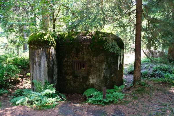 Бункеры почти столетней давности