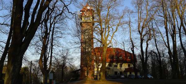 Lookout tower at Tábor: Safety