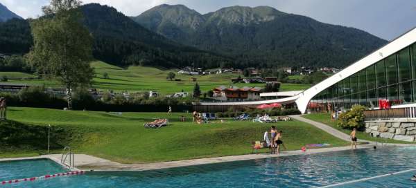 The most beautiful water centers in the Austrian Alps