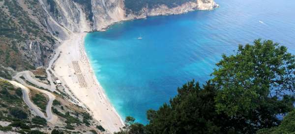 Playa de Myrtos: Clima y temporada