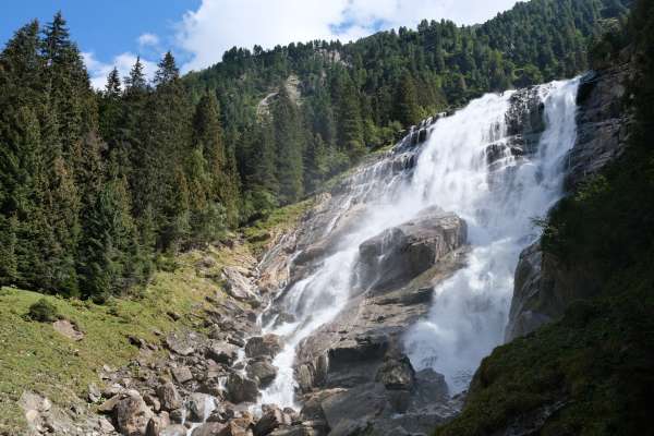 Cascata dal secondo punto di vista