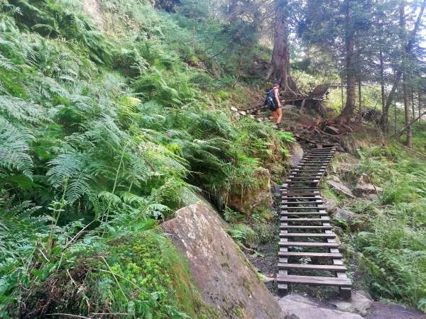 Ascenso al siguiente mirador