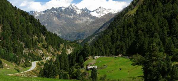 Ötztal: Wetter und Jahreszeit