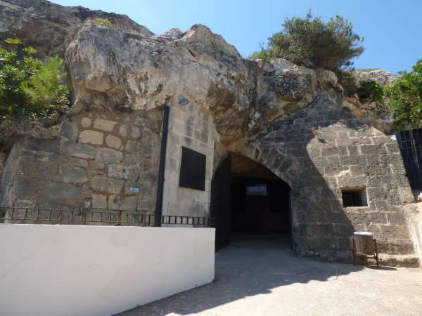 Entrada da fortaleza