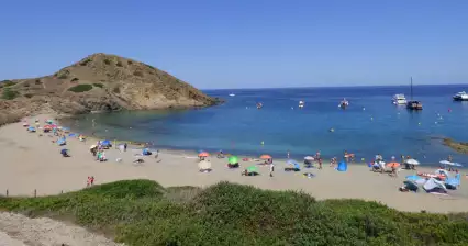 Cala Mesquida에서 휴식