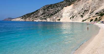 Výlet na pláž Myrtos