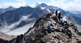 Beklimming naar de Schaufelspitze (3332 m)