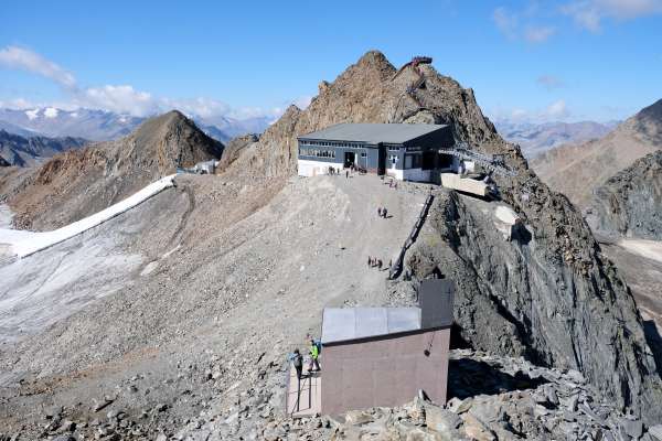 Above the chapel