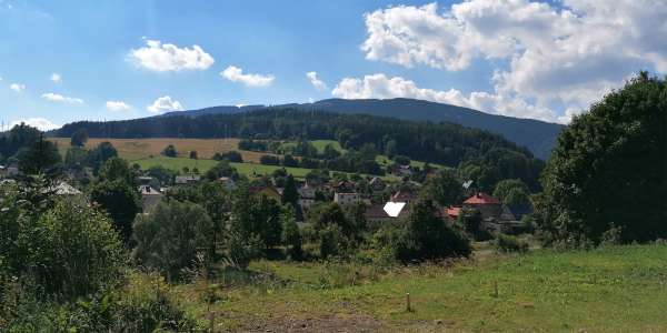 Uitzicht op Maršov