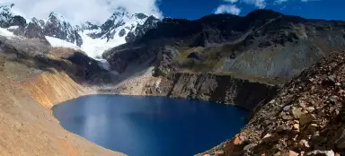 Panorama de la lagune de Safuna Alta
