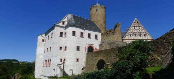 Burg Scharfenstein: Wetter und Jahreszeit