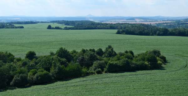 Vista al oeste