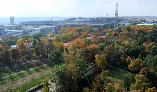 Vista del Gran Estadio Strahov