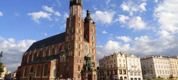 Church of the Assumption of the Virgin Mary in Krakow: Weather and season