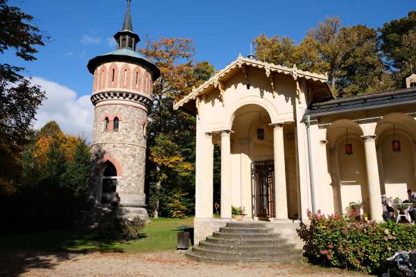 Castle water tower