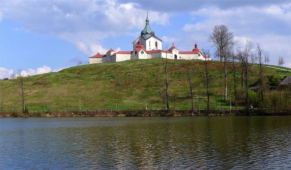 Prohlídka Zelené Hory Santiniho barokní skvost