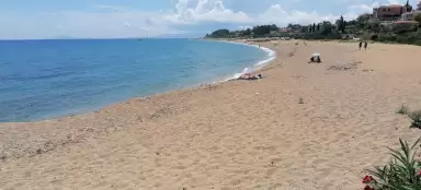 Besichtigung des Ferienortes Skala mit seinem langen Strand