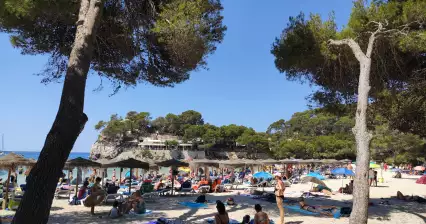 Cala Galdana 해변 방문