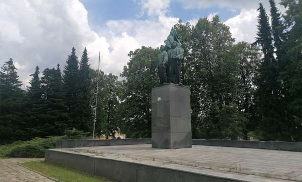 Pomnik ofiar strajku we Frývaldov