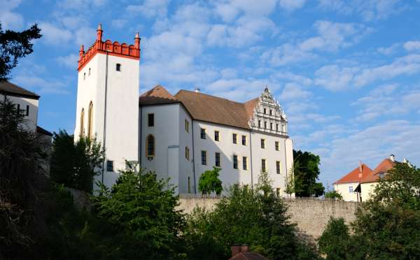 Vista do castelo em Budyšín