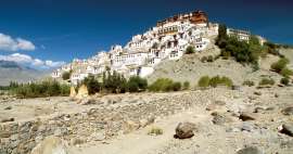 Os passeios mais bonitos do mosteiro em Ladakh