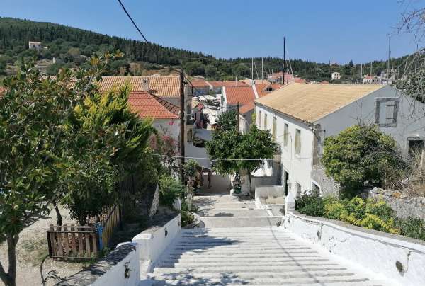 Stairs to the port