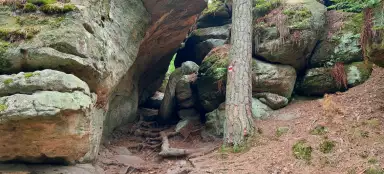 La città rupestre di Toulovcovy Maštale