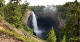 самые красивые водопады канады