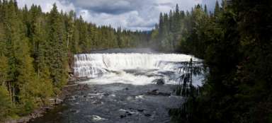 Dawson-watervallen (Canada)