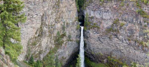 Spahats Creek Falls: Weather and season
