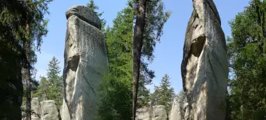 Gocce di zucchero ad Adršpach