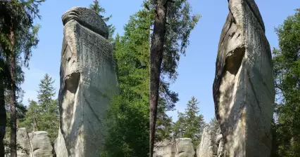 Lobs of sugar in Adršpach