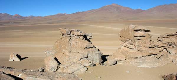 Poušť Desierto de Siloli: Ubytování