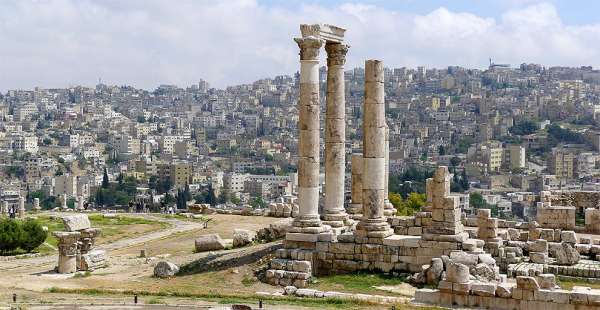 Templo de Hércules y Amman