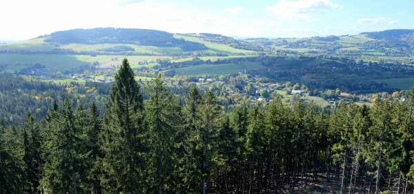 View of Javorník