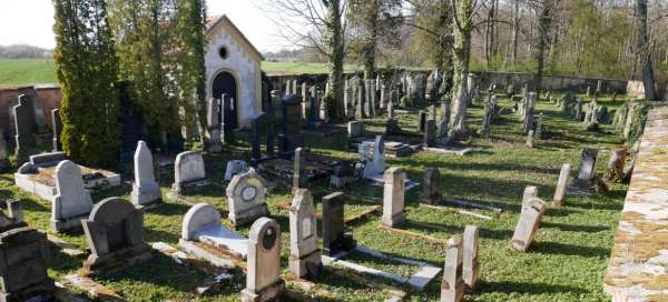 Ein Spaziergang von der Loggia zum Jüdischen Friedhof