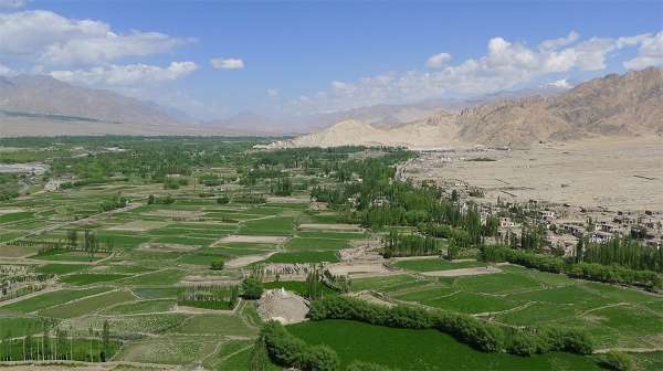 La vallée de l'Indus