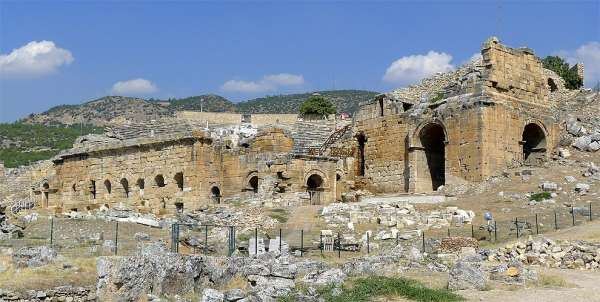 Skene building of Hierapolis Theatre