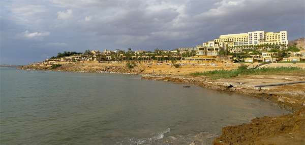 A costa do Mar Morto