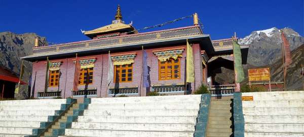 Gompa in Ranipauwa: Wetter und Jahreszeit