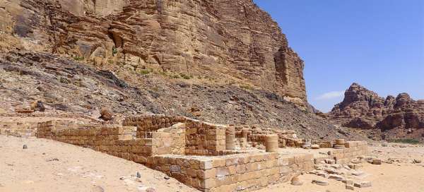 Templo de Nabetean: Clima y temporada