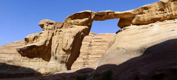 Puente de roca Um Fruth: Clima y temporada