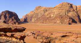 The most beautiful places in the Wadi Rum desert
