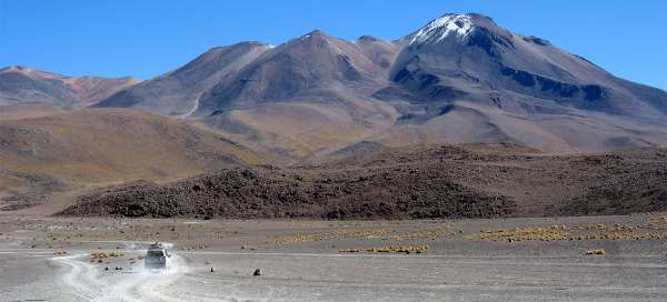 Cerro Caňapa: Weather and season