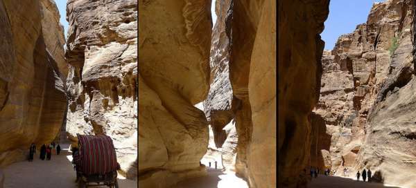 Barranco Siq: Alojamientos